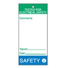 Tested for electrical safety