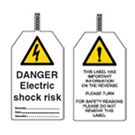 DANGER ELEC  Tagout: Warning Tag