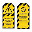 DANGER THIS TAG... Tagout: Warning Tag