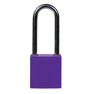 Compact Safety Padlock - Shackle Height 50mm (Blue)