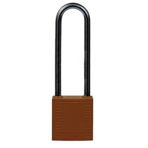 Compact Safety Padlock - Shackle Height 75mm (Blue)