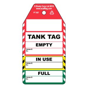 Tank Tag 3 part tag (Pack of 50)