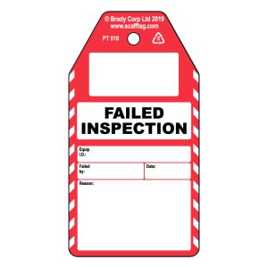 Failed Inspection tag (Pack of 50)