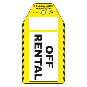 Off Rental Tag (Pack of 50)