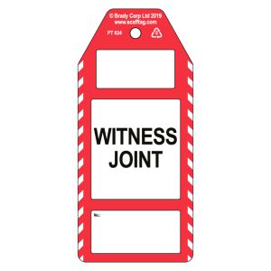 Witness Joint tag (Pack of 50)