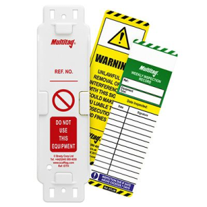 Weekly Inspection Multitag Insert (1x Weekly Inspection Multitag Inserts)