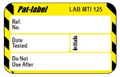 PAT Adhesive Label - pack of 250