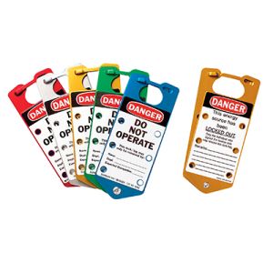 Labelled Group Lockout Hasps (Pack of 5)