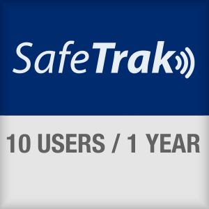 Safetrak User Subscription-10 Users / 1 Year