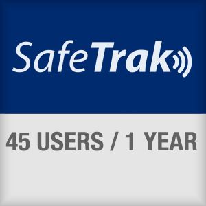 Safetrak User Subscription-45 Users / 1 Year