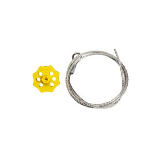 Double Hex Spin Lockout with Cable-Yellow