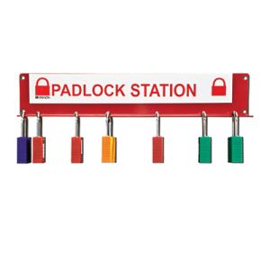 Large Padlock Station