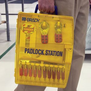 Portable Padlock Station