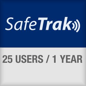 Safetrak User Subscription-25 Users / 1 Year